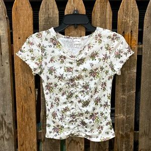 Girls Floral Shirt
